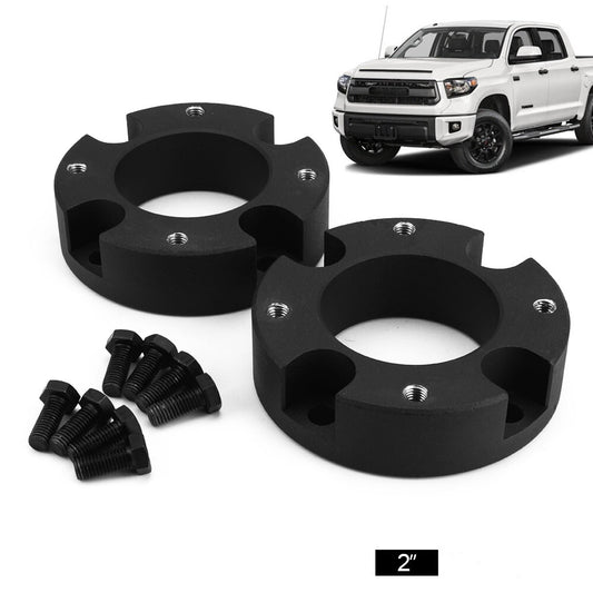 2 Front Leveling Lift Kit For 2007-2021 for TOYOTA TUNDRASEQUOIA 2008-2021 2WD 4WD