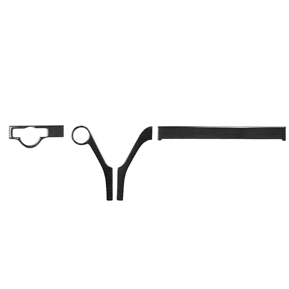 Carbon fiber dashboard trim for Mercedes-Benz C-Class W204 2007-2010