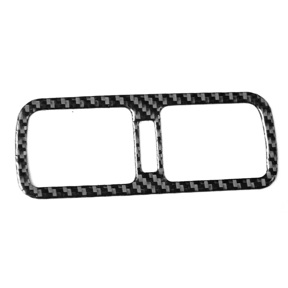 Carbon Fiber Rear Center Air Vent Cover Trim for Infiniti FX 09-13/QX70 2014-16