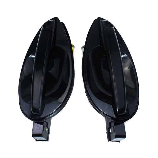 Left Exterior Door Handle Pair for for Hyundai Tiburon 2003 - 2008- v