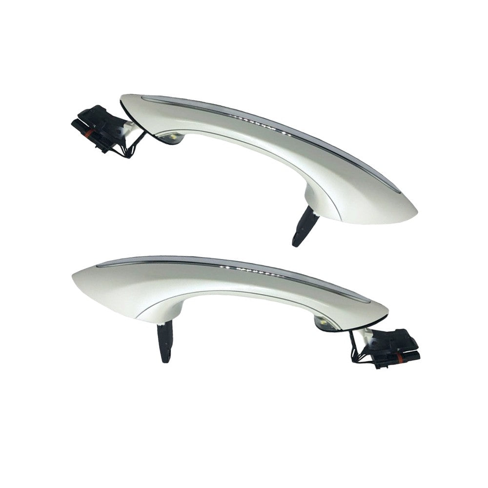 For F07 F10 F11 F12 F13 F01 F02 Rear Left + Right Door Handle Puller White