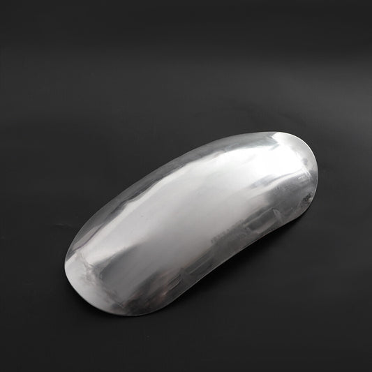 Universal Motorcycle Silver Wheel Protector Short Front Fender Mudguard Fairing Q
