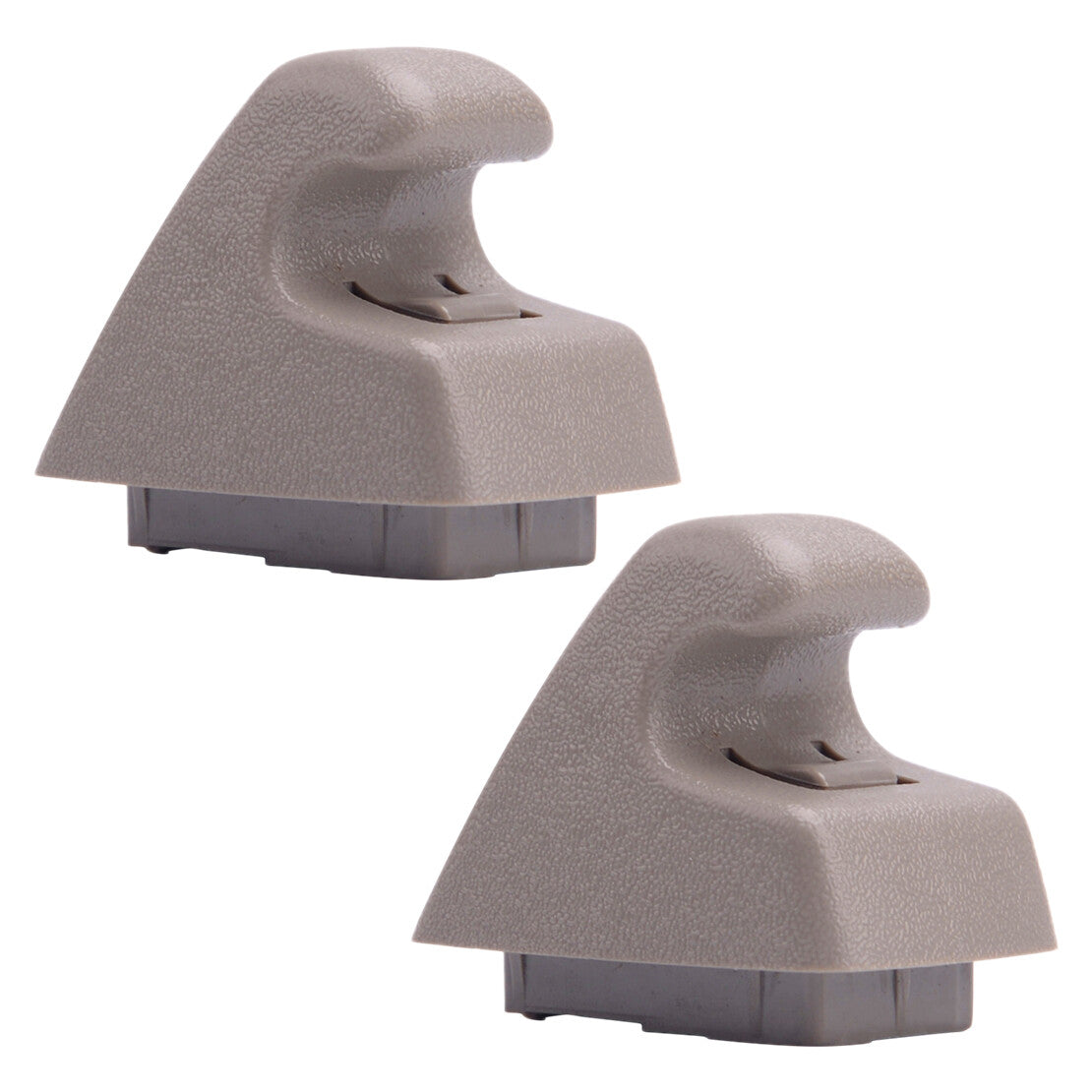2pcs Beige Sun Visor Support Clip Holder Fit for Chevy Silverado Suburban 1500
