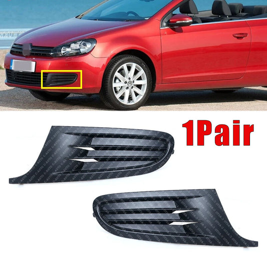 LHRH Side Front Fog Lamp Vent Grille Cover for VW for Golf 6 MK6 2009-2013