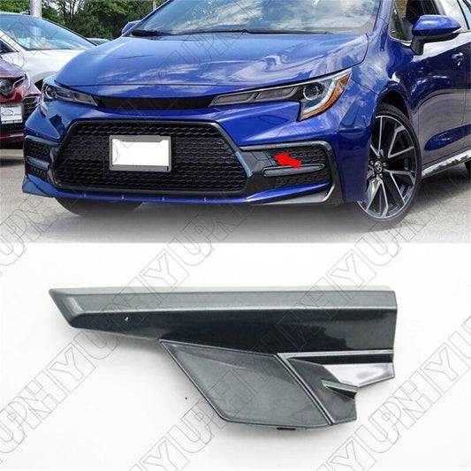For 2020-21 for Toyota for Corolla SE/XSE Front Bumper Left Tow Hook Eye Cap 53128-12070 Q