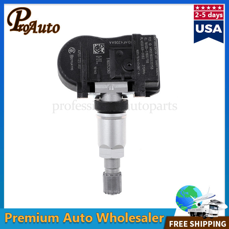 4x TPMS Tire Pressure Sensor 42753-TZ3-A51 for Acura MDX for RDX ILX TLX 315MHz