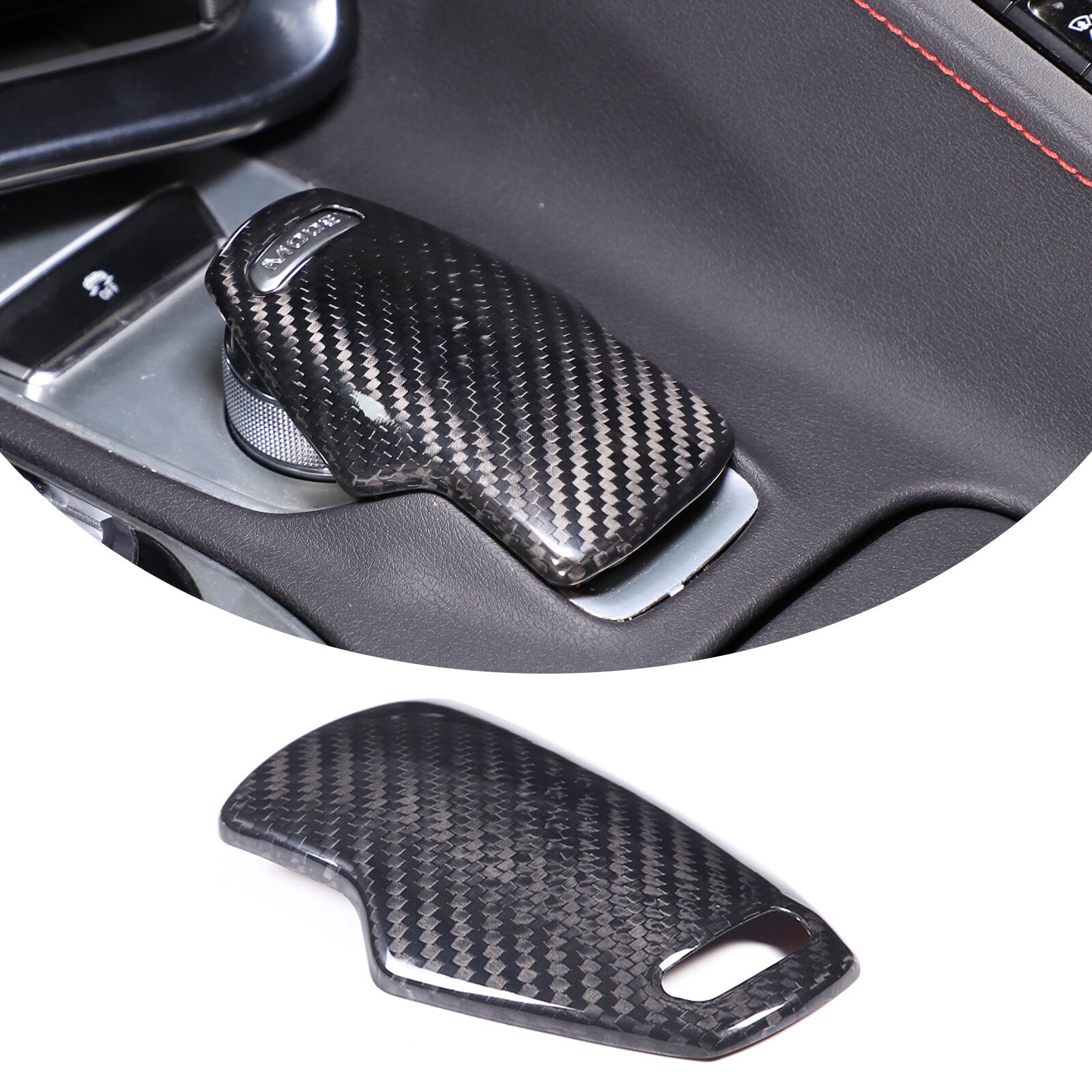carbon fiber console mode selector protective case trim for Corvette C8 Z06 2020-2023 n