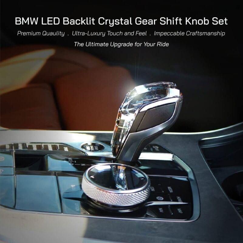 Crystal Gear Shifter Kit for BMW F40 F44 G20 G22 G23 G26 G29 G05 G06 G07 G14 G15