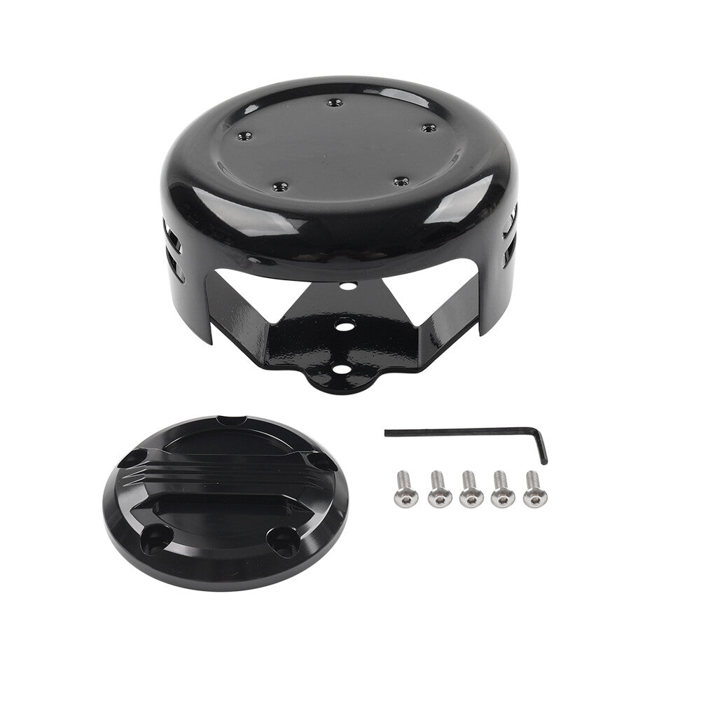 Horn Cover w/5 Hole Point Cover for Harley Dyna Softail Sportster XL 1991-up