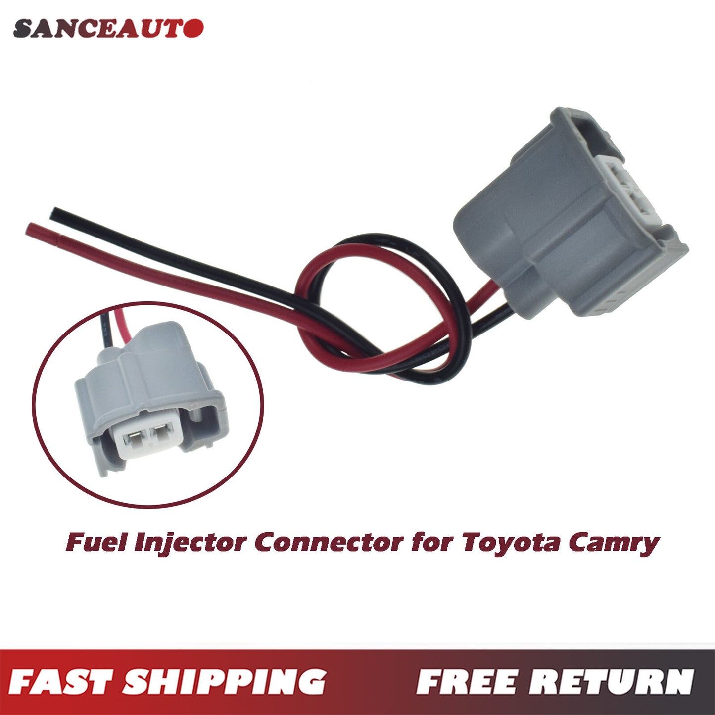 Fuel Injector Connector Pigtail for Camry for Corolla Highlander RAV4 Prius n