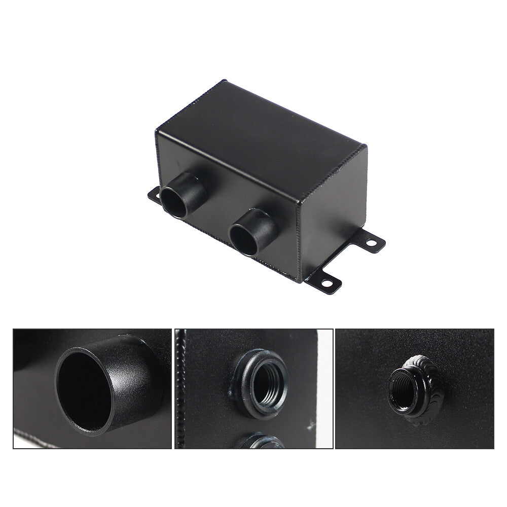 Oil tank storage tank and 2 air filters dual baffle dual filter engine