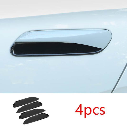for Volkswagen ID.4 2021-2024 gloss Black Exterior Door Handle Bowl Cover Trim