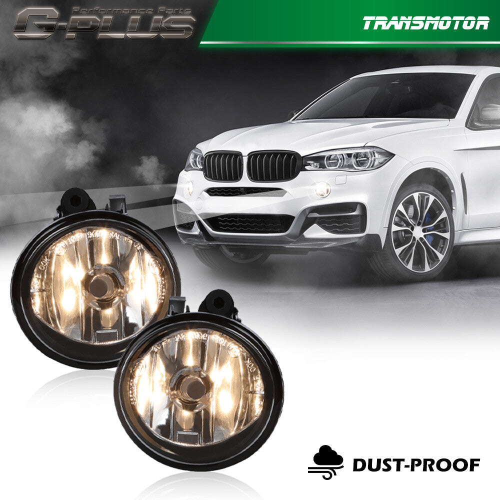 New 2 Pack Front Bumper Fog Lights Fit for X6 E71 E72 LCI 2013 2014 2015- v