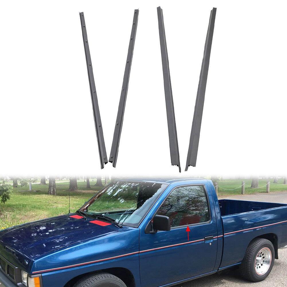 Door Weather Window Rubber Seal Belt for Nissan Hardbody Navara D21 1986-1994