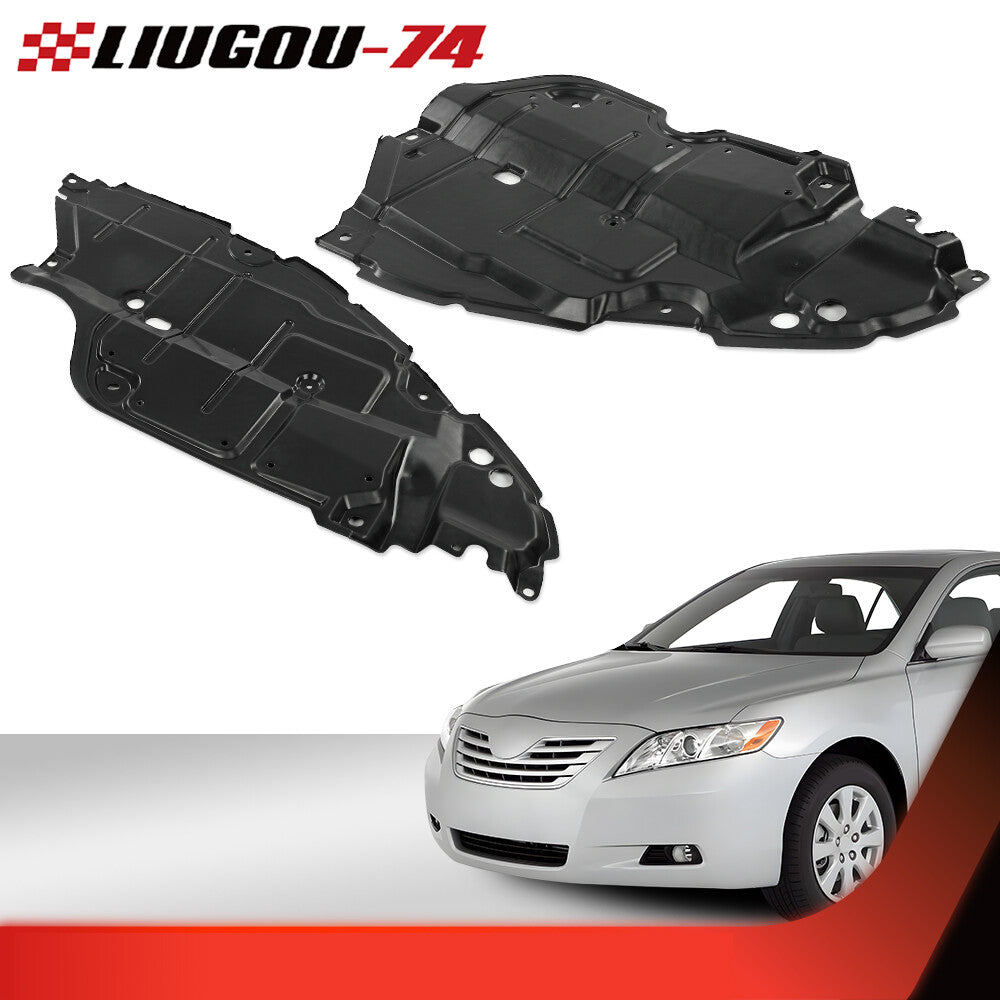 Engine splash guards for 2007-2011 for Toyota for Camry (left and right sides), 1 pair Q
