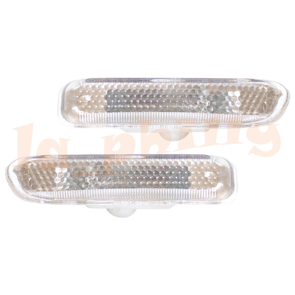 LED Side Marker Indicator Light Cap For 98-06 for BMW 3 Series E46 Coupe Convertible