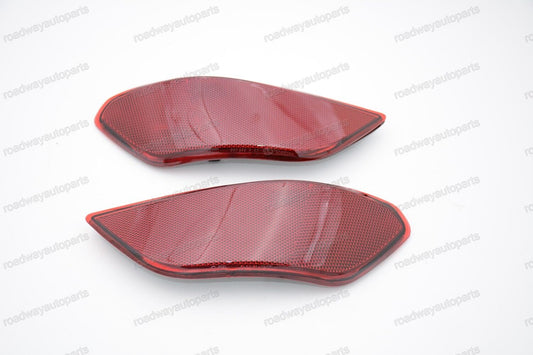 Rear Bumper Reflector Fog Lights Tail Lamp Pair for Porsche for Cayenne 2011-2014