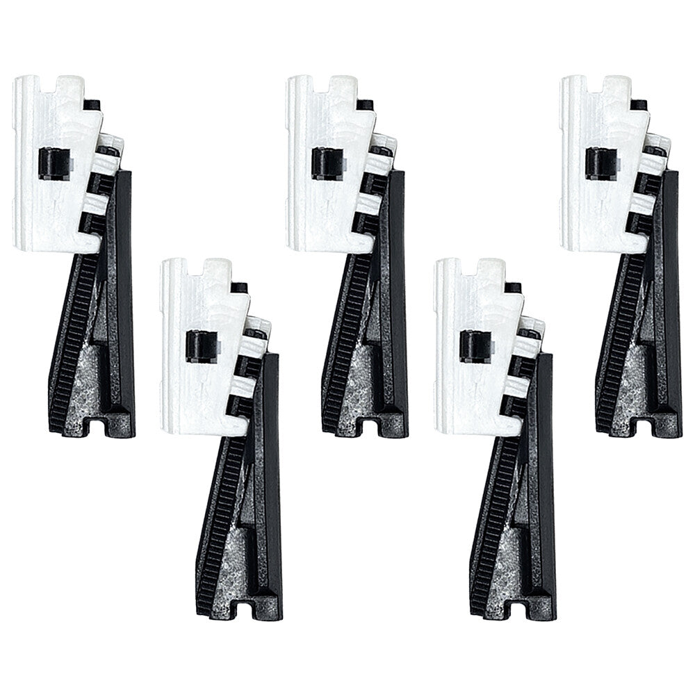 5X Rain Gutter Trim Mounting Bracket Clips For 1998-2002 E320 E430 E55 AMG W210