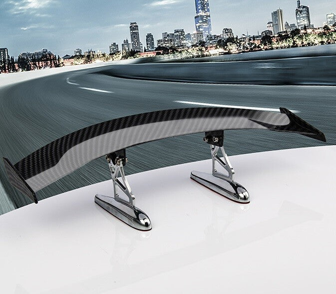 30cm Car for Mini Spoiler Wing, Auto Car Tail Wing for Mini Auto Carbon Fiber Decor