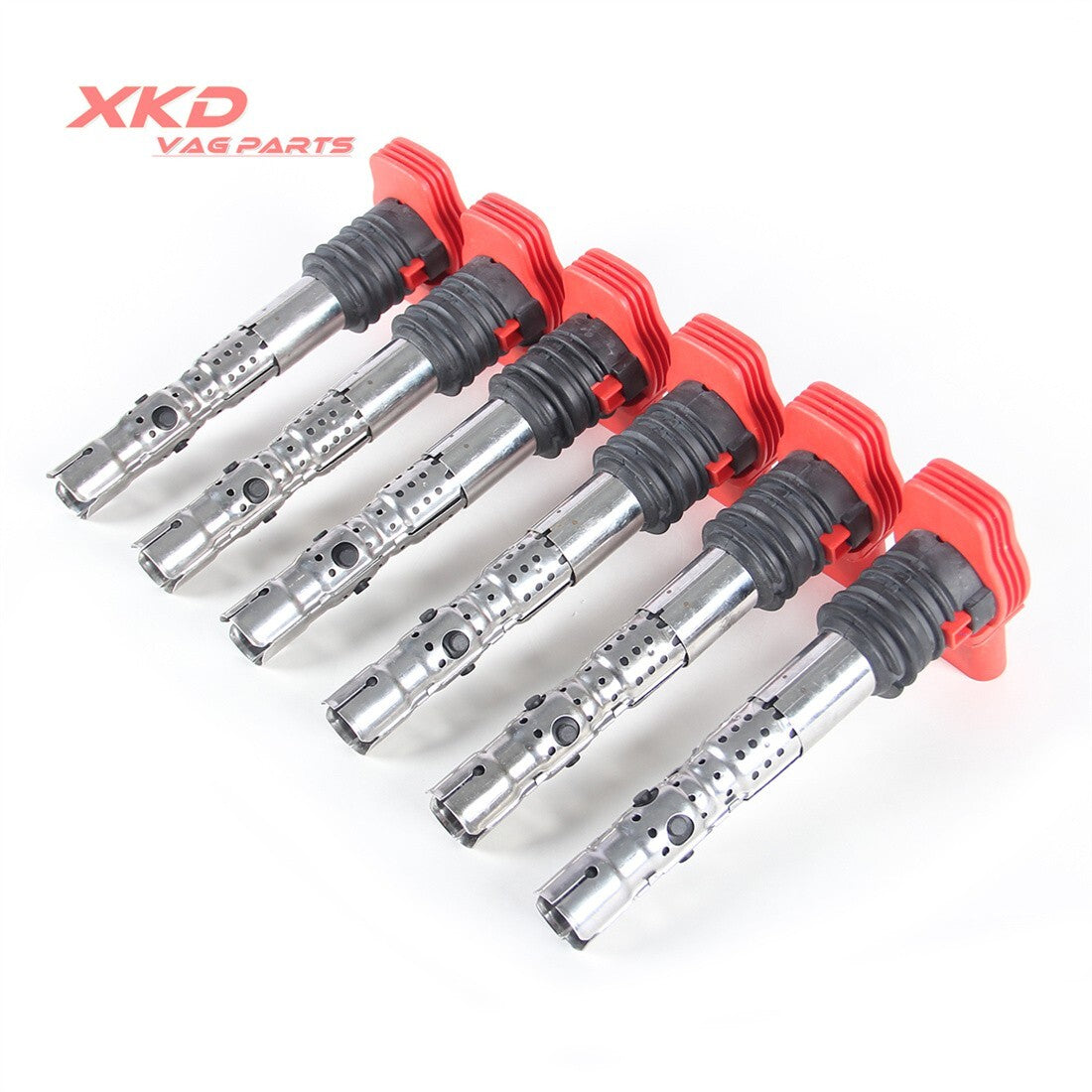 6 ignition coils suitable for Audi A4, A6, ASN, AVK, BBJ, BDX, 06C905115L
