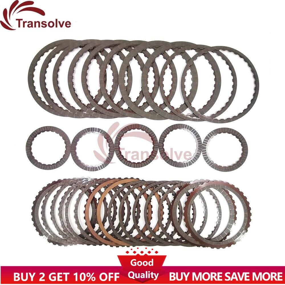 9T50 9-Speed Transmission Clutch Plates Friction Kit For GM for Chevy Malibu for Cruze