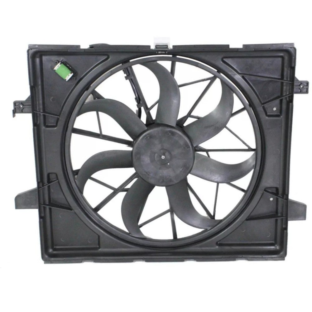 Radiator Single Fan Assembly for Jeep Grand Cherokee 2011-2020 Q