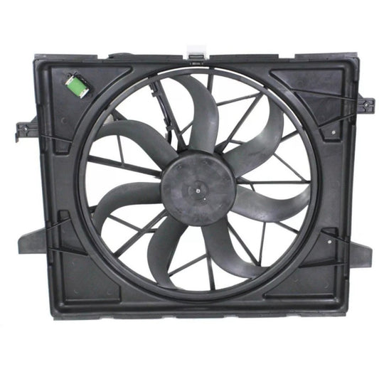 Radiator Single Fan Assembly for Jeep Grand Cherokee 2011-2020 Q