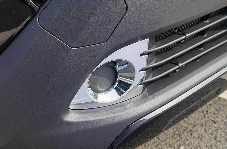 for Toyota for Corolla Cross 22-24 2X Chrome Front bumper Fog Light Lamp Decor Cover