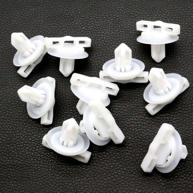 10x Door Access Cover Clip Water Deflector Retainer for Lexus for Toyota for Camry Prius