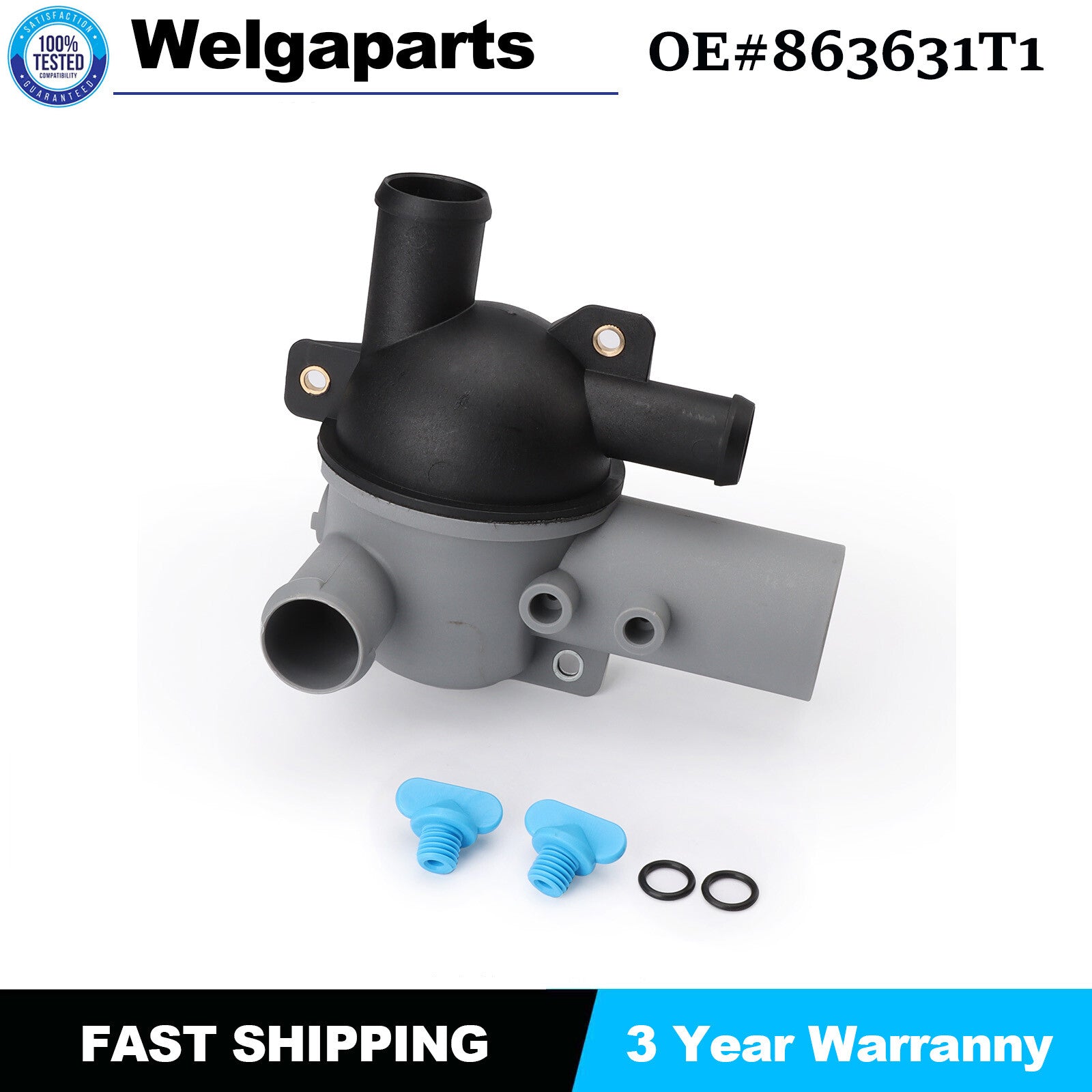 For Mercruiser 4.3L 6.2L Water Tank Assembly 863802T2 863631T1 New
