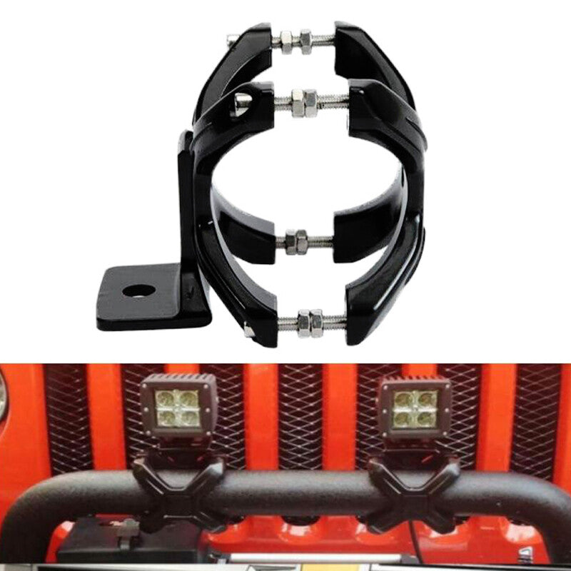50-76 mm LED light strip bracket mounting clip for car front bumper - n