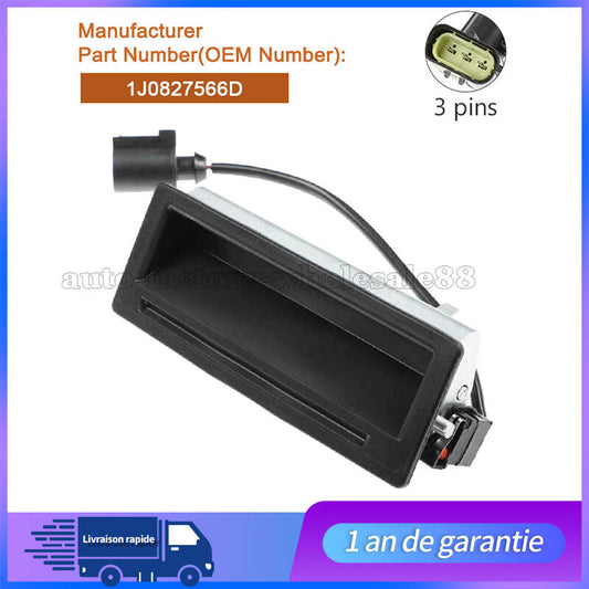 POIGNEE BOUTON DU HAYON COFFRE ARRIERE POUR for VW for Bora for GOLF 4 et VARIANT 1J0827566D n