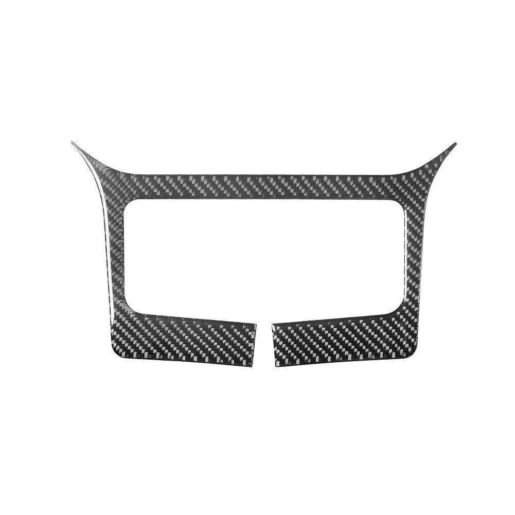 Carbon Fiber Center Storage Box Frame Cover Trim for Hyundai Azera 2006-2011