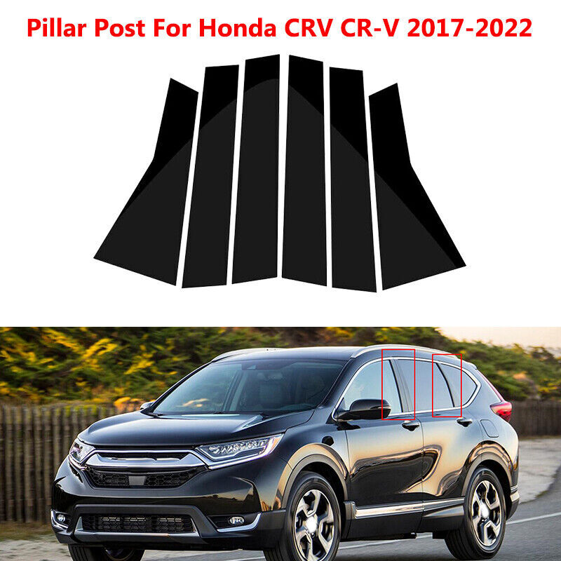 for Sienna 2021-2023 Glossy Black Rearview Side Door Mirror Strips Trim v