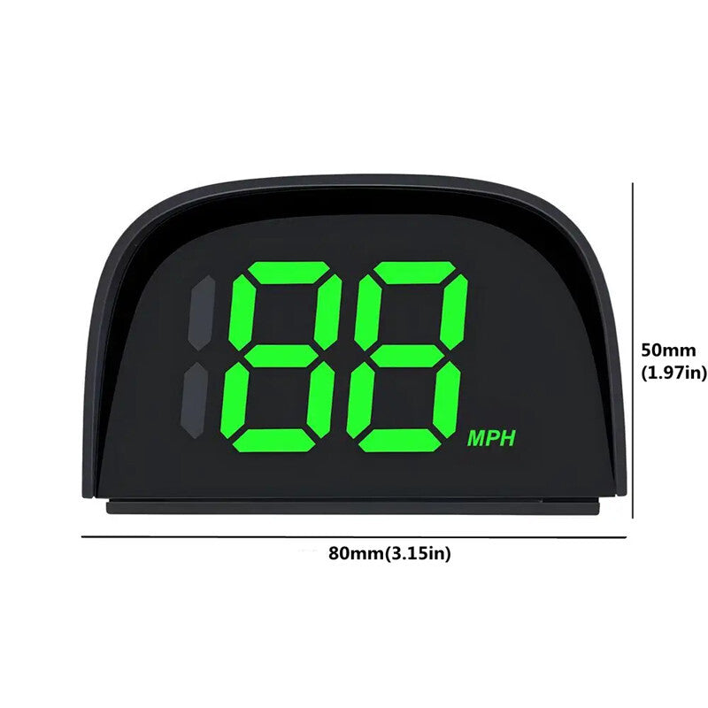 Car Electronics Big Font Speed MPH HUD Digital Speedometer Head Up Display Kit