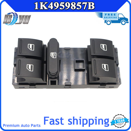 The brand new Master Power Window switch is compatible with for Jetta for Golf for Passat for Tiguan Touran 1K4959857B. v