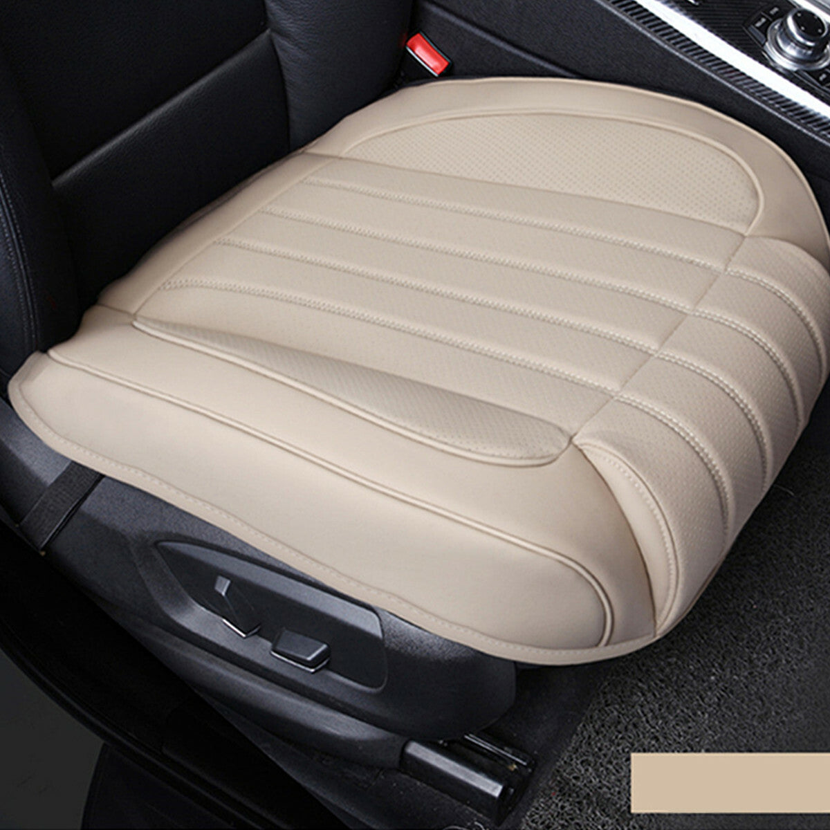 Front Car for Seat Cover Breathable PU Leather Pad Mat Chair Cushion Full Surround