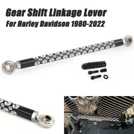 Black Gear Shift lever is compatible with for Harley Touring Electra Road Glide. n
