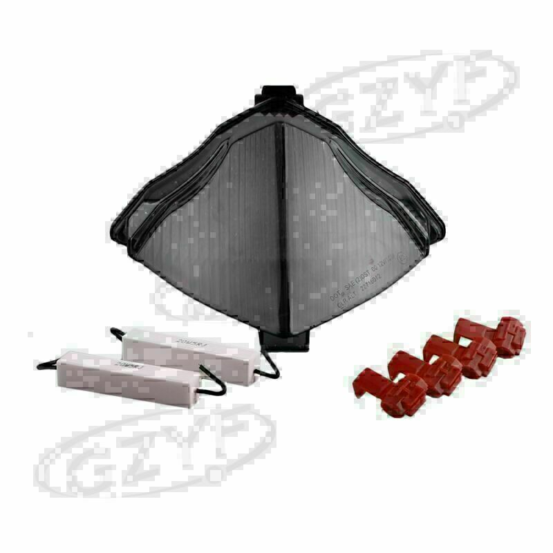 LED Turn Signals Tail Brake Running Light Smoke Lens Fit for YAMAHA YZF R1 2004-2006