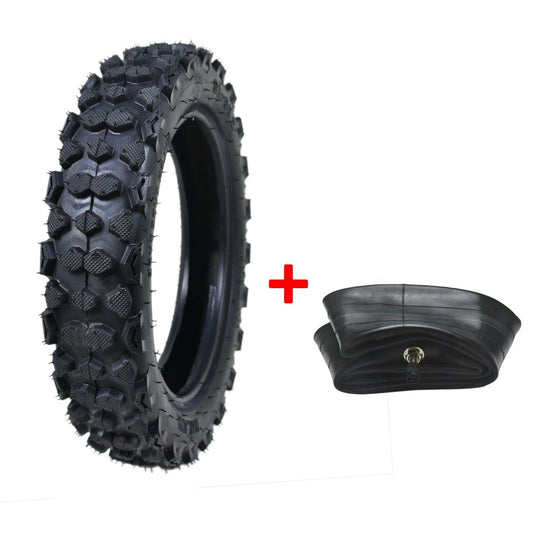 80/100-10 3.00- 10 Rear Knobby Tyre  Tube 90 110 125cc Pit Pro Dirt Bike CRF50