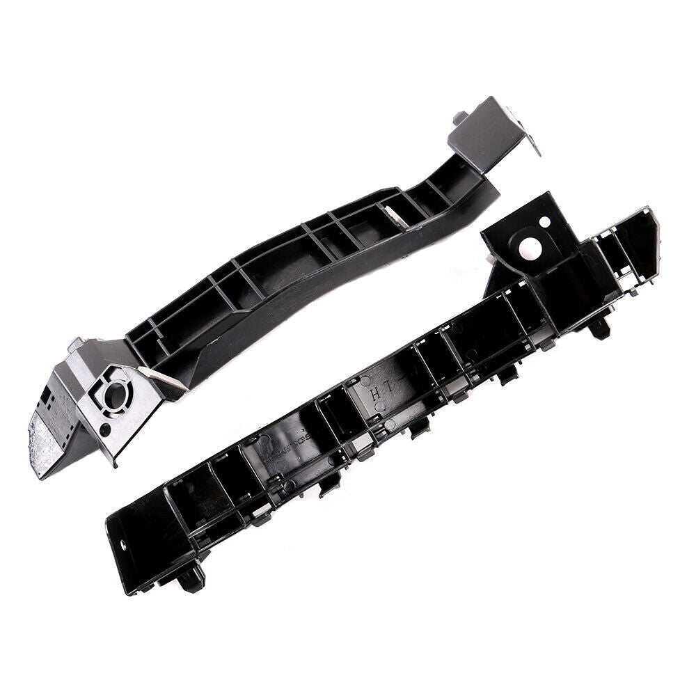Front left and right bumper brackets for 2009-2013 for Subaru Forester, Black.
