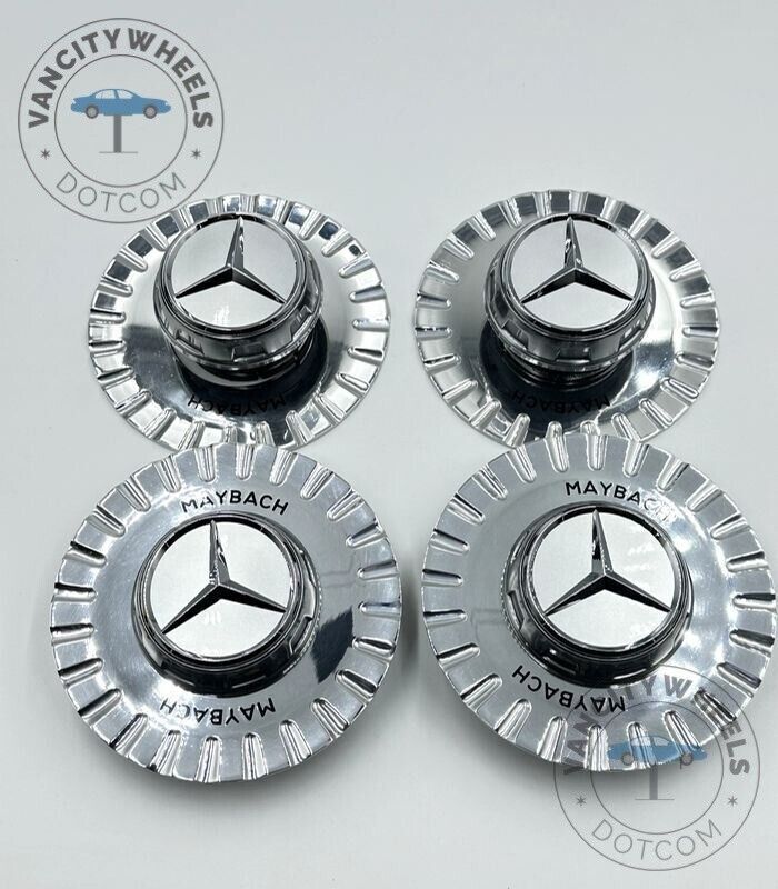 4-piece set for MAYBACH 23-inch stock wheel center caps GLS600 GLS580 GLS63 145mm