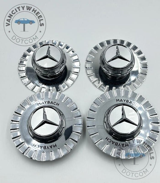 4-piece set for MAYBACH 23-inch stock wheel center caps GLS600 GLS580 GLS63 145mm