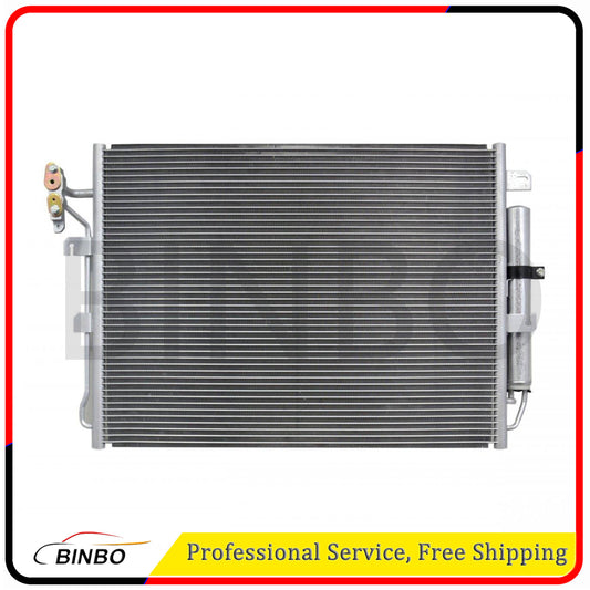 1Pc A/C Condenser w/ Receiver Drier for Land Rover LR3 LR4 V6 4.0L V8 4.4L 5.0L Q