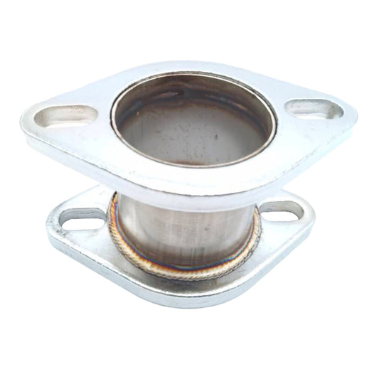 New 2.5 2 Bolt Flange Catback Exhaust Muffler Pipe Extension Flange Adapter n