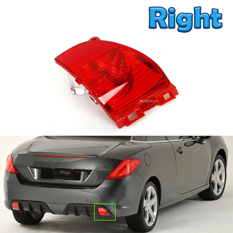 Rear Fog Lamp Brake Light Rear Bumper Assembly RH for Peugeot 308CC C3 2008-2014