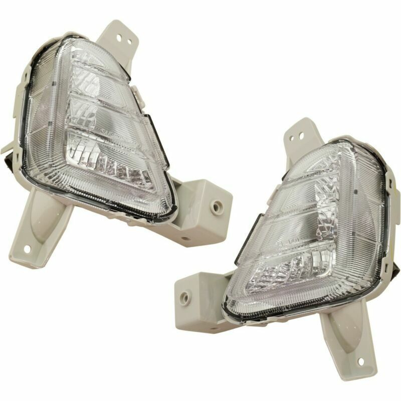 Left Fog Lamp Daytime Running Lights 1Pcs for Hyundai SONATA 2018-2019 v