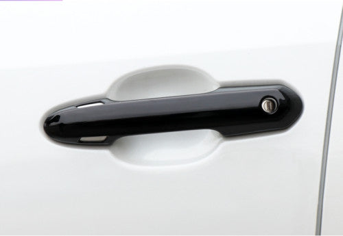 Bright black Car Door Handles Cover molding Trim 20-22 For Toyot@a Highlander B n