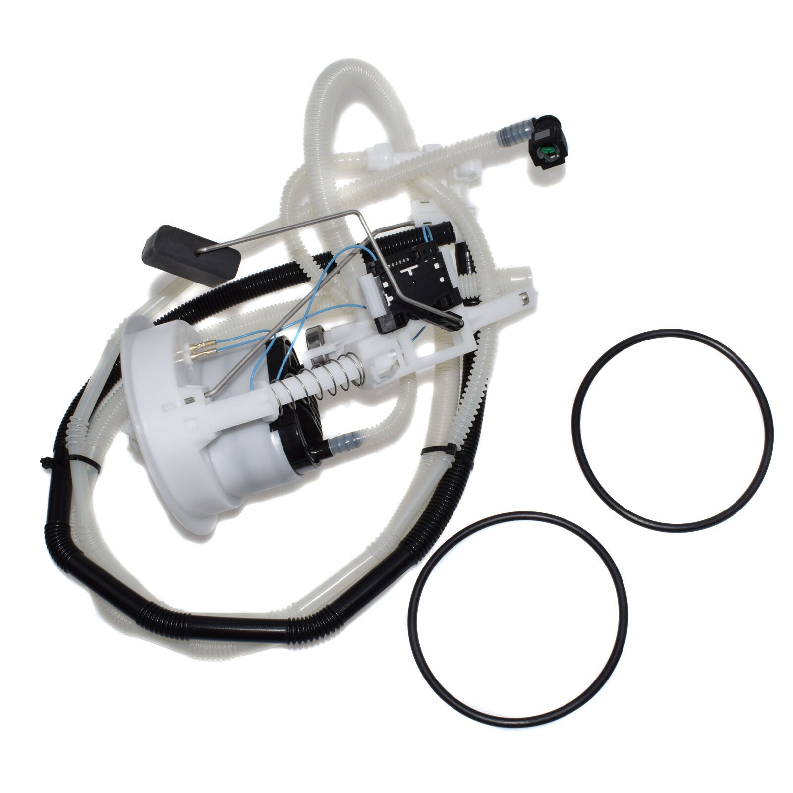 Fuel filter with fuel level transmitter and pressure regulator for 335i and 328i n