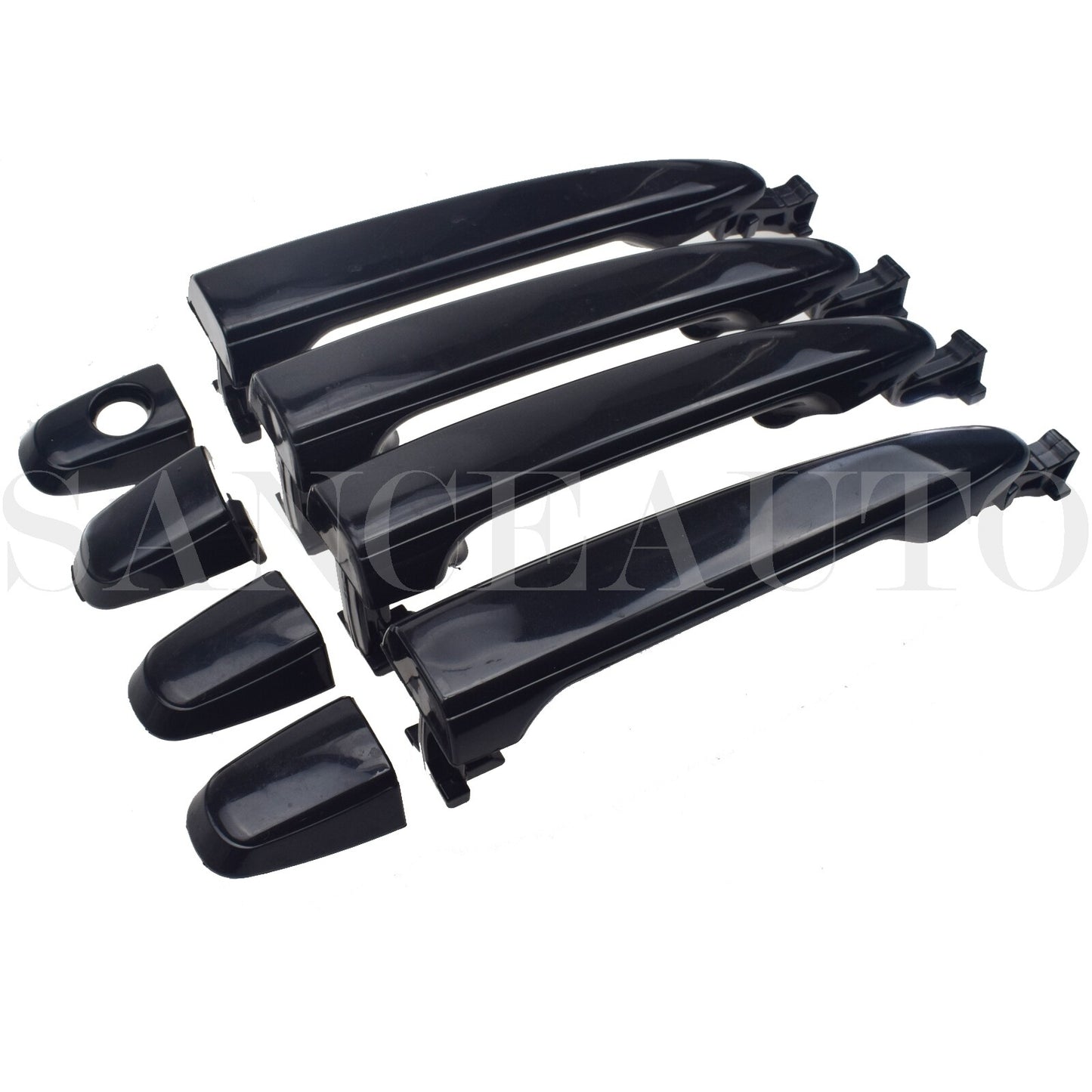 Exterior door handle set 4-piece set (front and rear LH, right-hand grip) for 2004-2010 for Sienna . n